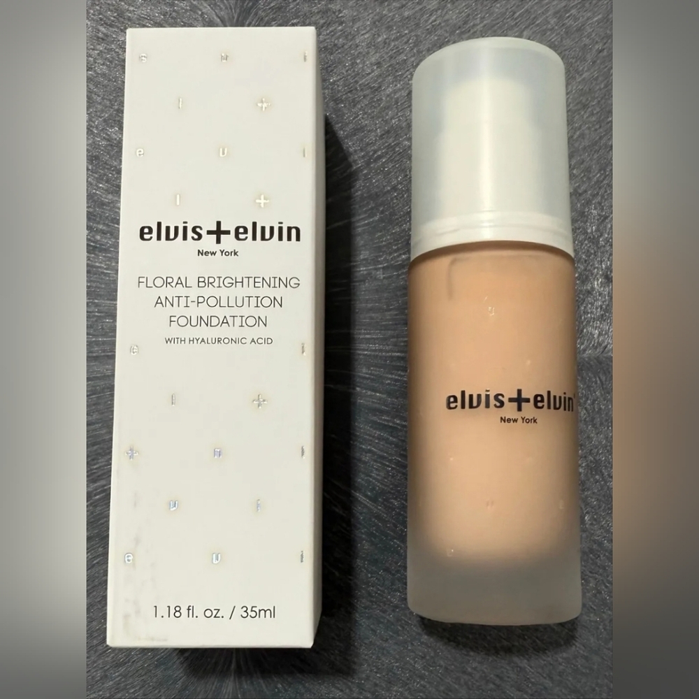 Elvis + Elvin Floral Brightening Anti-Pollution Foundation NIB